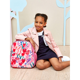 Ранец Комус Класс Basic Amour анатомический розовый с двумя отделениями