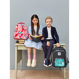 Ранец Комус Класс Basic Amour анатомический розовый с двумя отделениями