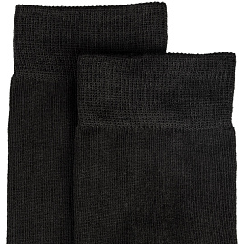 Термоноски мужские чёрные без рисунка размер 27-29