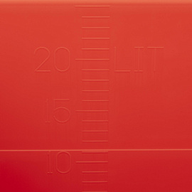 Ведро Vileda Professional Эволюшн 22 л пластик красное (ударопрочное)