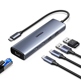Разветвитель USB Ugreen CM512 (45320) фото Разветвитель USB Ugreen CM512 (45320)