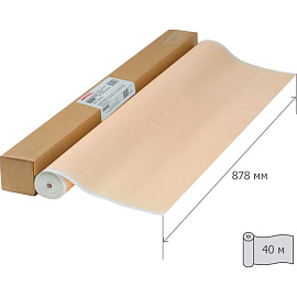 Бумага миллиметровая в рулоне ProMega engineer 87.8 см x 40 м оранжевая