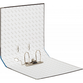 Папка-регистратор Bantex (Attache Selection) 70 мм чёрная/синяя бумага с защитным уголком
