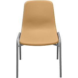 Стул обеденный Комус Мебель Стрит бежевый (пластик, металл)