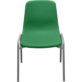 Стул обеденный Комус Мебель Стрит зелёный (пластик, металл)