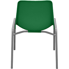 Стул обеденный Комус Мебель Стрит зелёный (пластик, металл)