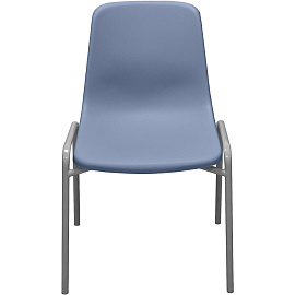 Стул обеденный Комус Мебель Стрит голубой (пластик, металл)