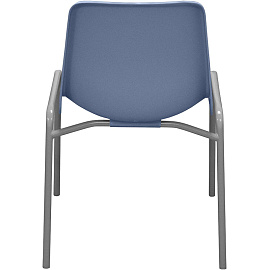 Стул обеденный Комус Мебель Стрит голубой (пластик, металл)