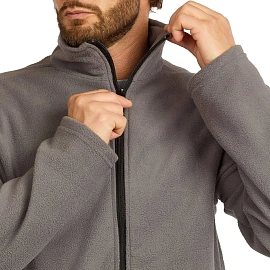 Толстовка флисовая мужская серая размер S (40-42)