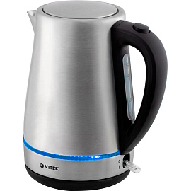 Чайник электрический Vitek VT-7096 серебристый