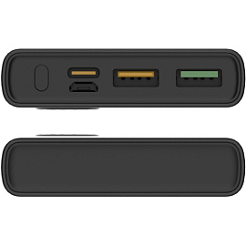 Внешний аккумулятор (power bank) Pero PB05 10000 мАч 22.5W чёрный (4673759570085)