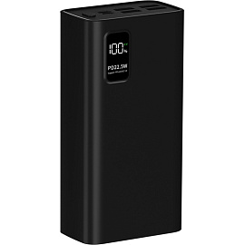 Внешний аккумулятор (power bank) Pero PB07 30000 мАч черный (4673759570122)