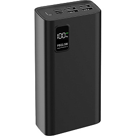 Внешний аккумулятор (power bank) Pero PB07 30000 мАч 22.5W чёрный (4673759570122)