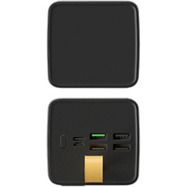 Внешний аккумулятор (power bank) Pero PB09 50000 мАч 22.5W чёрный (4673759570160)