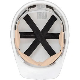 Каска защитная термостойкая UVEX Термо Босс белая с ленточным механизмом (9754000)