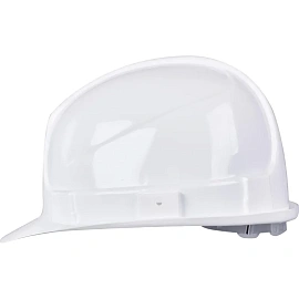 Каска защитная термостойкая UVEX Термо Босс белая с ленточным механизмом (9754000)
