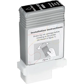 Картридж струйный Комус PFI-107MBK для Canon матовый чёрный совместимый