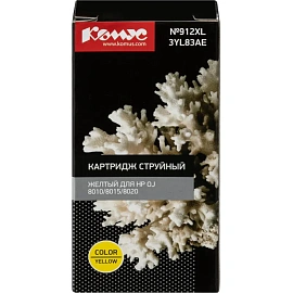 Картридж струйный Комус №912XL 3YL83AE для HP жёлтый совместимый