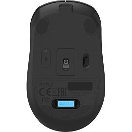 Мышь беспроводная A4Tech Fstyler FG15CS Air2 черная (FG15CS AIR2 BLACK) фото Мышь беспроводная A4Tech Fstyler FG15CS Air2 черная (FG15CS AIR2 BLACK)