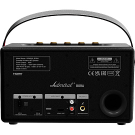 Акустическая система Admiral Bora чёрная (ADPS35BLK)