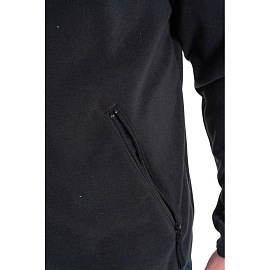 Толстовкa флисовая черная размер M (размер 44-46)