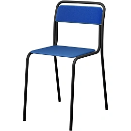 Стул СМ 7/7-02 синий (ткань, металл)