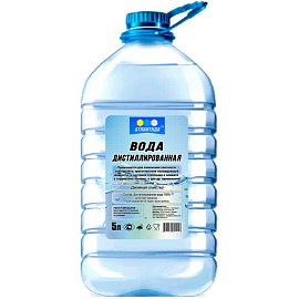 Вода дистиллированная Атлантида 5 л (4 штуки в упаковке)