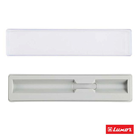 Футляр подарочный для ручки Luxor, со съемной крышкой, пластик фото Футляр подарочный для ручки Luxor, со съемной крышкой, пластик