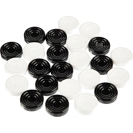 Настольная игра Шашки классические (Коробка крышка-дно, поле, шашки), 87101