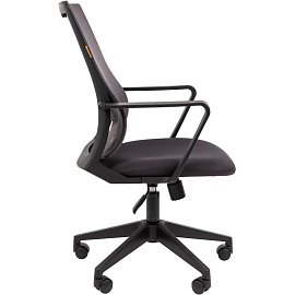 Кресло для руководителя Chairman 545 Б/П серое (сетка/ткань, пластик)