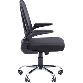 Кресло для руководителя Chairman CH650 чёрное (сетка/ткань, металл)