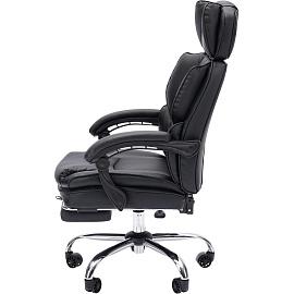 Кресло для руководителя Chairman CH644 чёрное (экокожа, металл)
