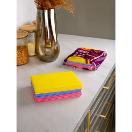 Салфетки хозяйственные Paclan вискоза 40x30 см 90 г/кв.м (10 штук в упаковке) фото Салфетки хозяйственные Paclan вискоза 40x30 см 90 г/кв.м (10 штук в упаковке)