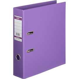 Папка-регистратор Bantex (Attache Selection) коллекция Strong 70 мм сиреневая ПВХ с технологией Strong Line