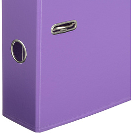 Папка-регистратор Bantex (Attache Selection) коллекция Strong 70 мм сиреневая ПВХ с технологией Strong Line