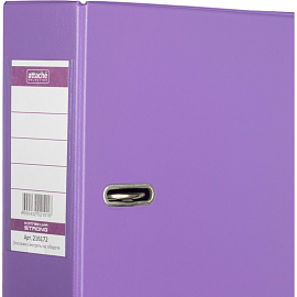 Папка-регистратор Bantex (Attache Selection) коллекция Strong 70 мм сиреневая ПВХ с технологией Strong Line
