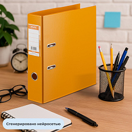 Папка-регистратор Bantex (Attache Selection) коллекция Strong 70 мм оранжевая ПВХ с технологией Strong Line фото Папка-регистратор Bantex (Attache Selection) коллекция Strong 70 мм оранжевая ПВХ с технологией Strong Line
