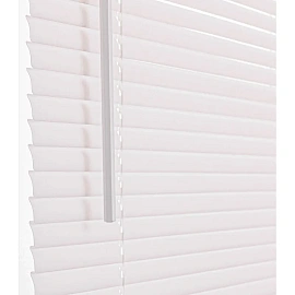 Жалюзи Комус Мебель ПВХ горизонтальные пластиковые белые (50х160 см)