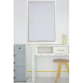 Жалюзи Комус Мебель ПВХ 60x160см, белые