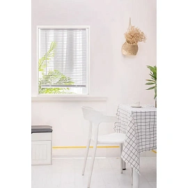 Жалюзи Комус Мебель ПВХ 80x160см, белые