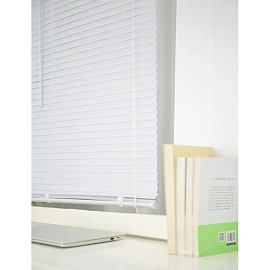 Жалюзи Комус Мебель ПВХ 120x160см, белые