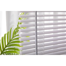 Жалюзи Комус Мебель ПВХ 130x160см, белые