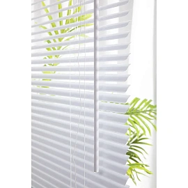 Жалюзи Комус Мебель горизонтальные металлические белые (40х160 см)