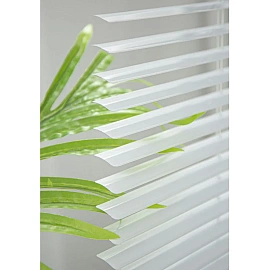 Жалюзи Комус Мебель алюминиевые 50x160см, белые
