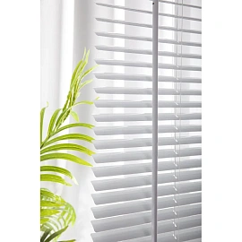 Жалюзи Комус Мебель алюминиевые 80x160см, белые