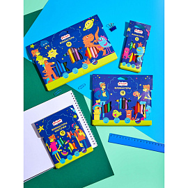 Фломастеры Комус Класс Максики 18 цветов с вентилируемыми колпачками смываемые