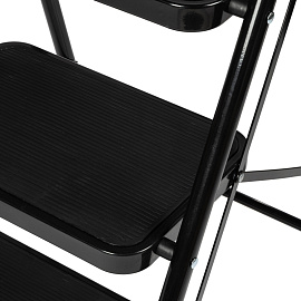 Стремянка стальная 3 ступени TOPFORT