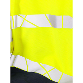 Жилет сигнальный утеплённый Active жёлтый/синий с СОП размер 48-50 (182-188)