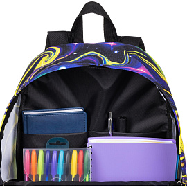 Рюкзак школьный Комус Класс Shape Illusion two чёрный