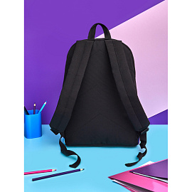 Рюкзак школьный Комус Класс Shape illusion one чёрный